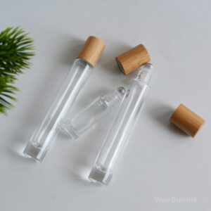 Round Clear Glass Roller