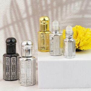 Engraved Glass Roll-On Bottle