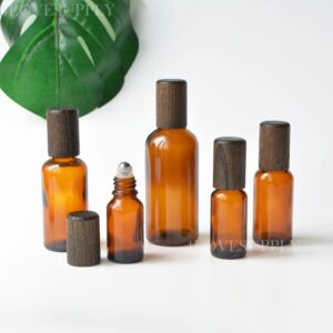 Brown Glass Roller Bottle